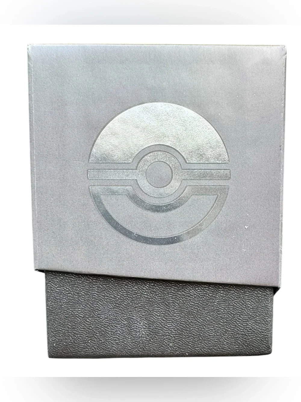 Pokemon Mega Evolution Pitch Black Elite Trainer Box(EMPTY BOX)- Silver & Black